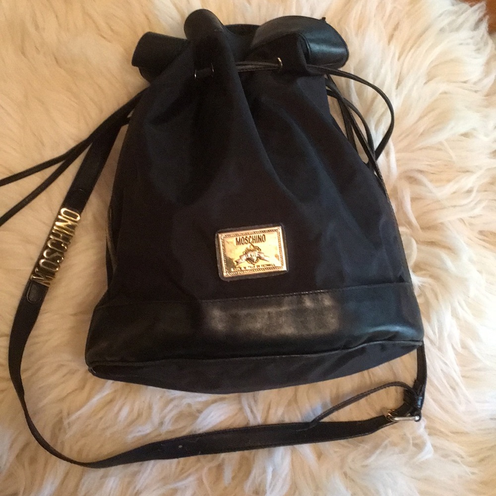 Moschino vintage bucket bag